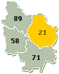 carte cote d'or