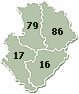carte poitou charente